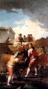 Francisco de goya y Lucientes Fight with a Young Bull china oil painting artist